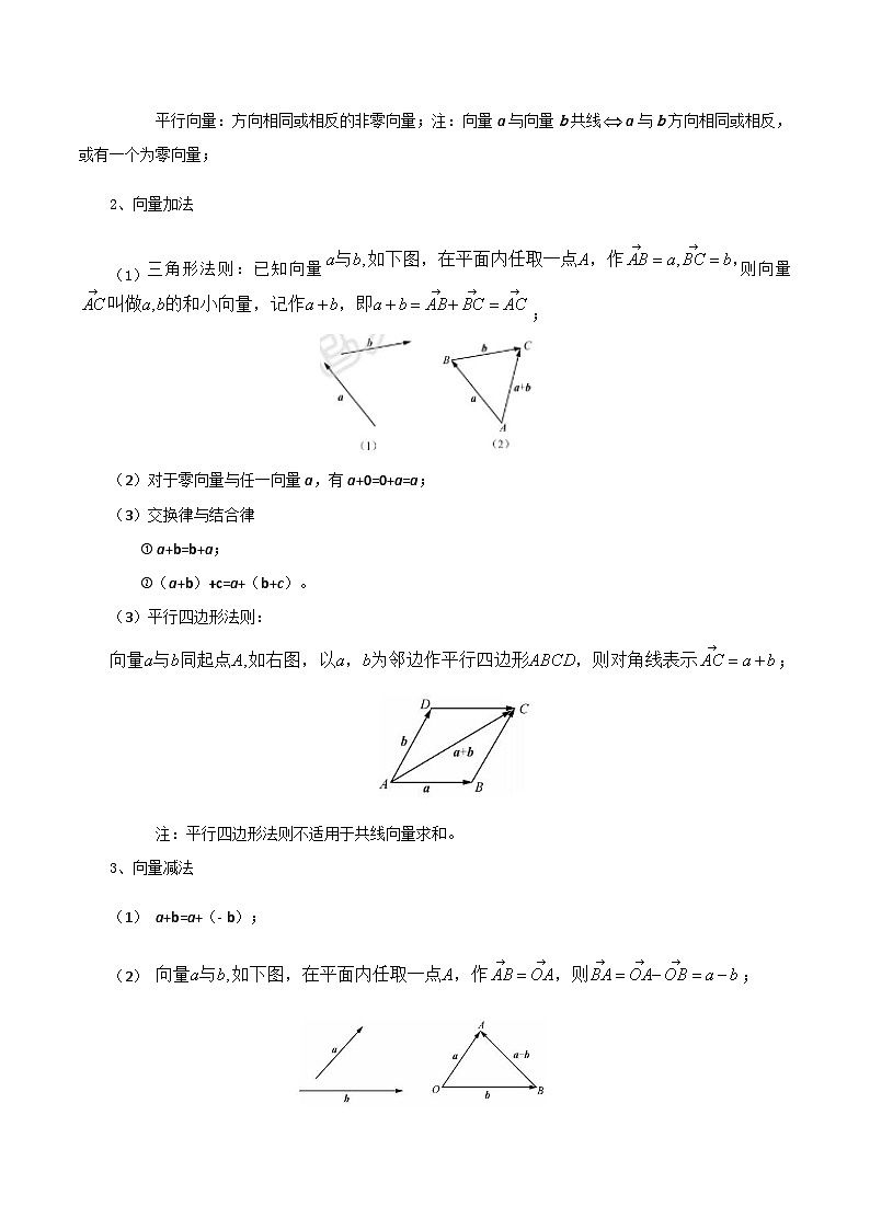 【备战2024年中职高考】中职数学 二轮复习 专题训练 专题05 平面向量（学生版）02