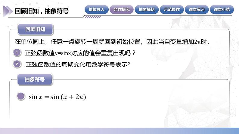 【中职数学】北师大版基础模块上册 5.6.1《正弦函数的图像》（课件+教案）06