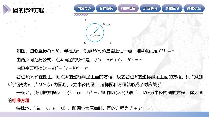 北师大版中职《数学》下册课件《直线与圆》单元6.8.1 圆的标准方程 教学课件第6页