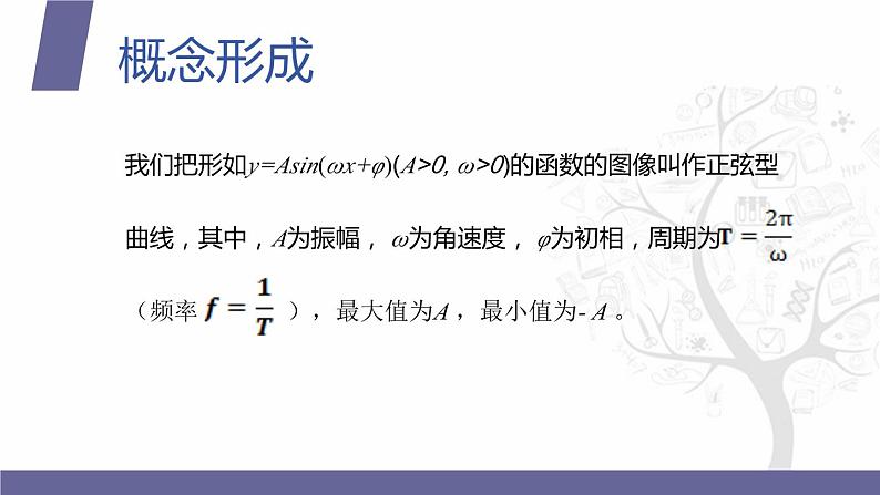 北师大版中职数学拓展模块一 上册 2.3.4 y=Asin(wx+φ)的图像和性质（课件+教案）06