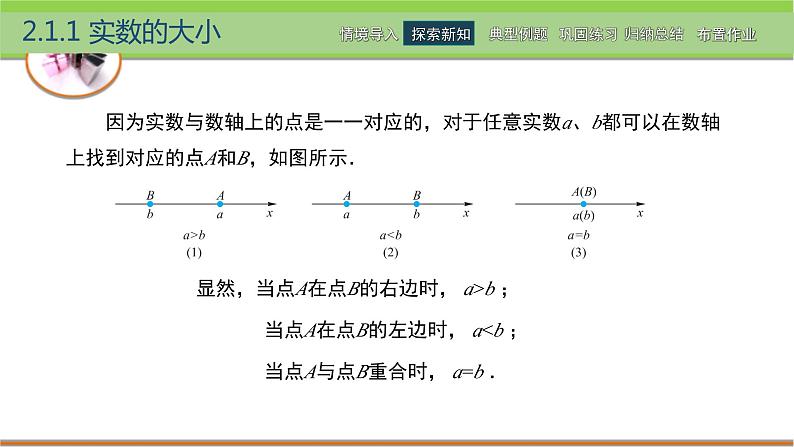 中职数学 高教版（2021·十四五）基础模块上册 2.1不等式的基本性质 PPT课件+教案+课内练习题答案05