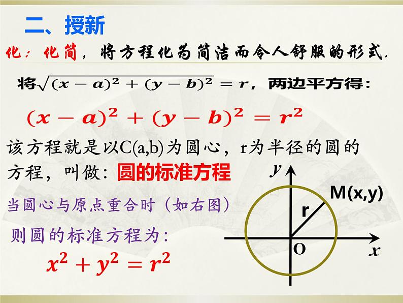 高教版中职数学基础模块下册6.4.1《圆的标准方程》同步课件06