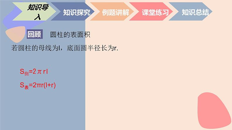 中职数学基础模块7.3.2 圆锥的表面积 课件02