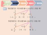 中职数学拓展模块4.3.2  平面向量平行的坐标表示 课件