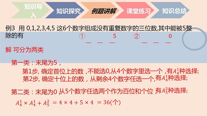 中职数学拓展模块8.4  排列与组合的应用 课件05