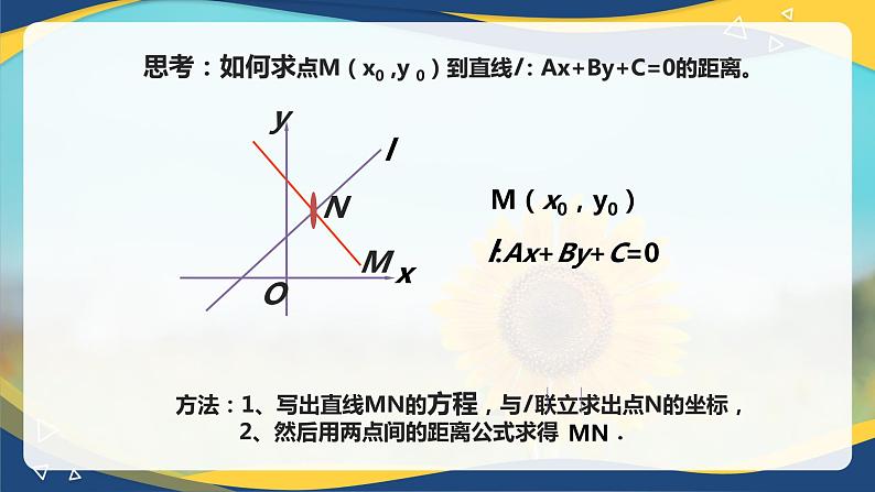 6.3.3 点到直线的距离-【中职】高一数学课件（高教版2021基础模块下册）第3页