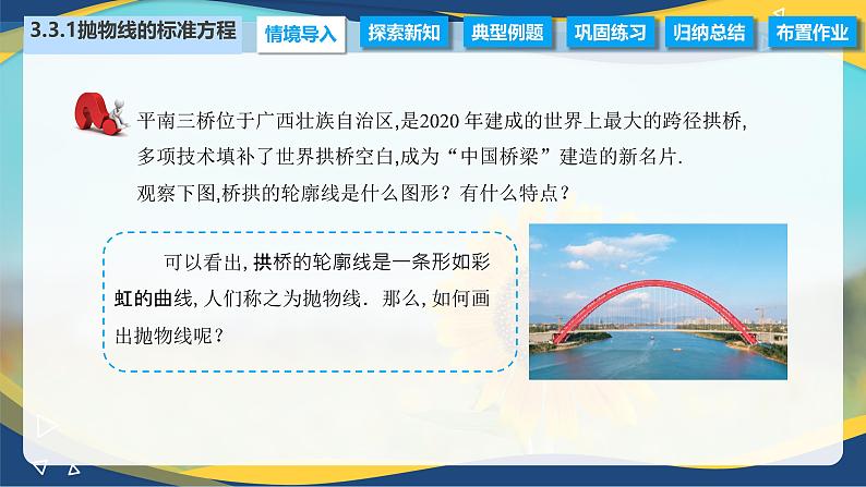 3.3.1 抛物线的标准方程（课件）-【中职专用】高二数学（高教版2021拓展模块一上册）02