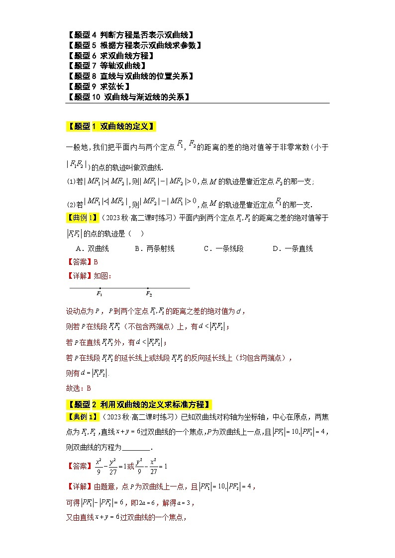 专题07 双曲线-【中职专用】高二数学同步讲测练（高教版2021•拓展模块一 上册）02