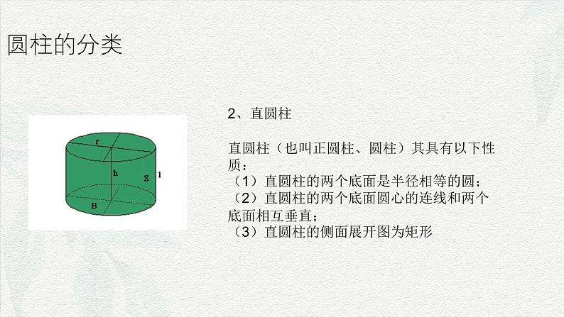 7.2.1 圆柱-【中职专用】高一数学教材配套课件（高教版2021·基础模块下册）第5页