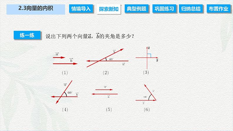 2.3 向量的内积（课件）-【中职专用】高二数学同步课堂（高教版2021·拓展模块一上册）04