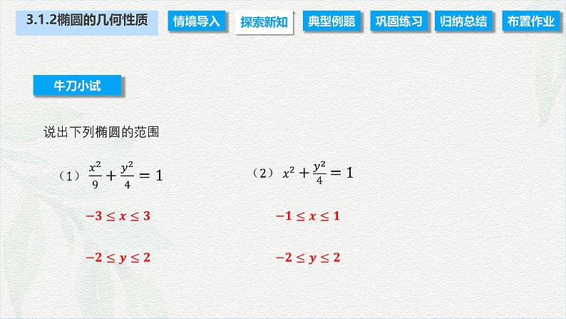 3.1.2 椭圆的几何性质（课件）-【中职专用】高二数学同步课堂（高教版2021·拓展模块一上册）03