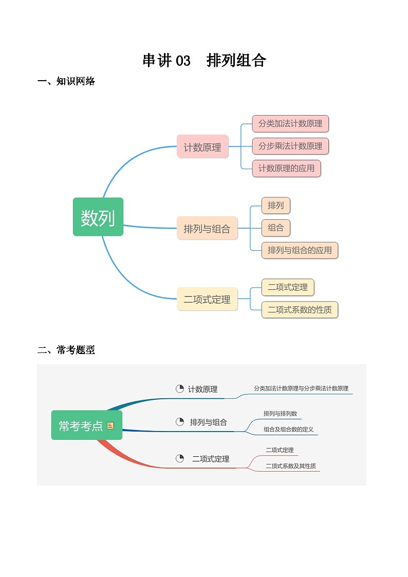 08 排列组合（练习）-【中职专用】高二数学下学期期末（高教版2021拓展模块下）01