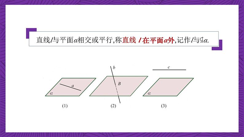 中职数学高教版（2021·十四五）拓展模块一（上册）4.3直线与平面的位置关系 课件07