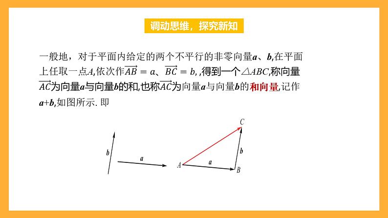 【中职课件】高教版（2021）数学基础模块一（上册）2.2.1《向量的加法运算》2课时 课件第5页