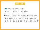 【中职课件】高教版（2021）数学基础模块一（上册）2.4.2《向量线性运算的坐标表示》课件