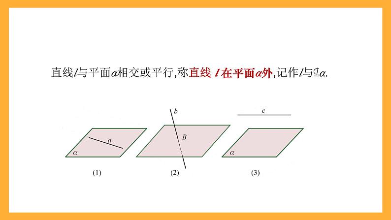 【中职课件】高教版（2021）数学基础模块一（上册）4.3.1《直线与平面平行》2课时 课件08