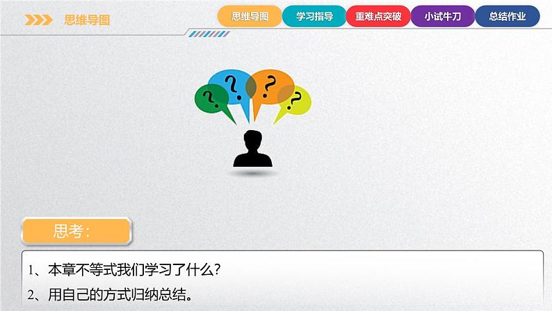 中职数学北师大版基础模块上册 第二章不等式 单元小结 课件+教案04