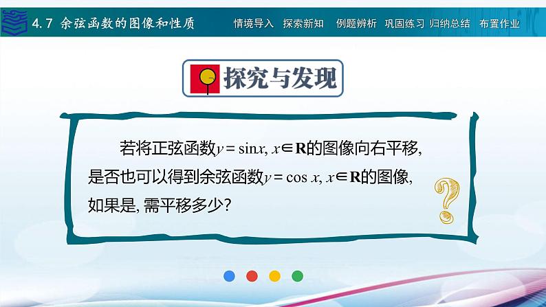 【同步课件】中职数学高教版基础模块上册4.7 余弦函数的图像和性质08