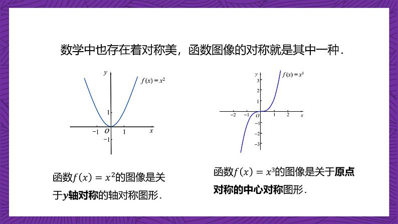 【课件】高教版（2021）数学基础模块上册 3.3.2《函数的奇偶性》课件第4页