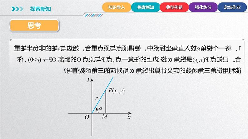 中职数学北师大版基础模块上册5.3 任意角三角函数的定义 课件+教案06