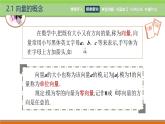 2.1向量的概念  中職數(shù)學(xué)高教版（2021~十四五）拓展模塊一上冊PPT課件