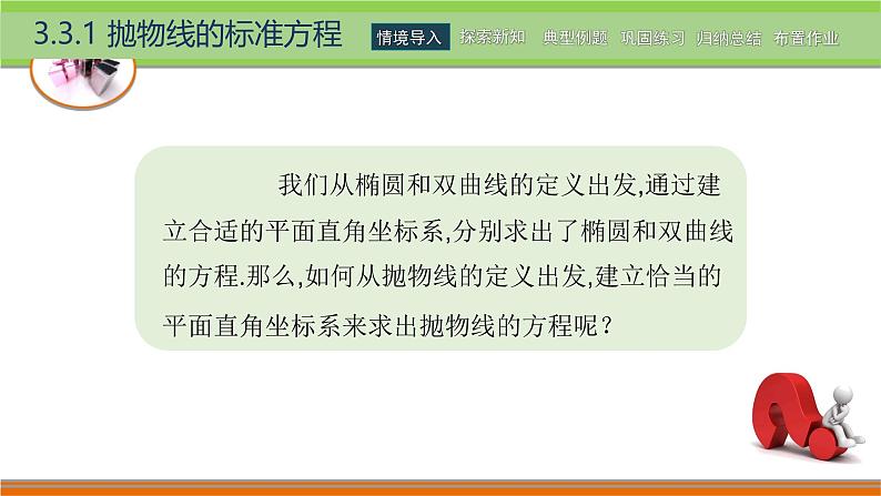 3.3.1抛物线的标准方程 中职数学高教版（2021~十四五）拓展模块一上册PPT课件第7页