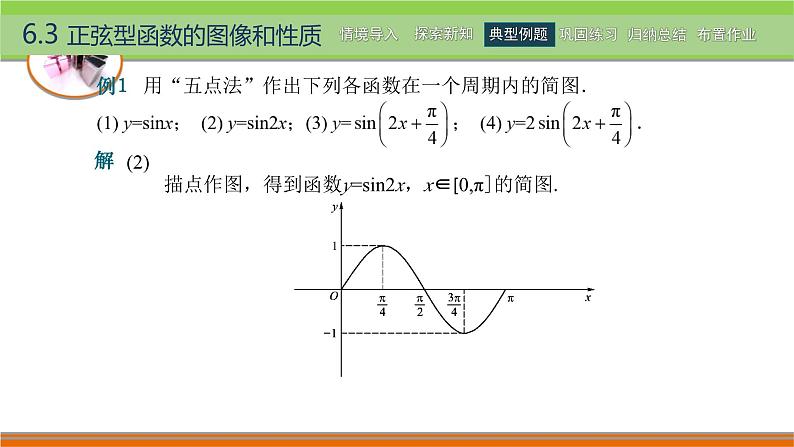 6.3正弦型函数的图像和性质 中职数学高教版（2021~十四五）拓展模块一下册PPT课件第8页