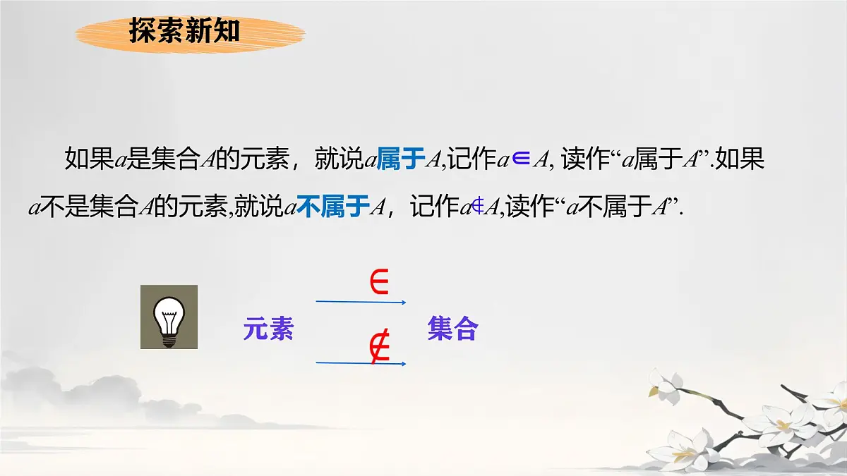 中职 数学 高教版（2021） 基础模块上册1.1.1集合的概念 课件第7页