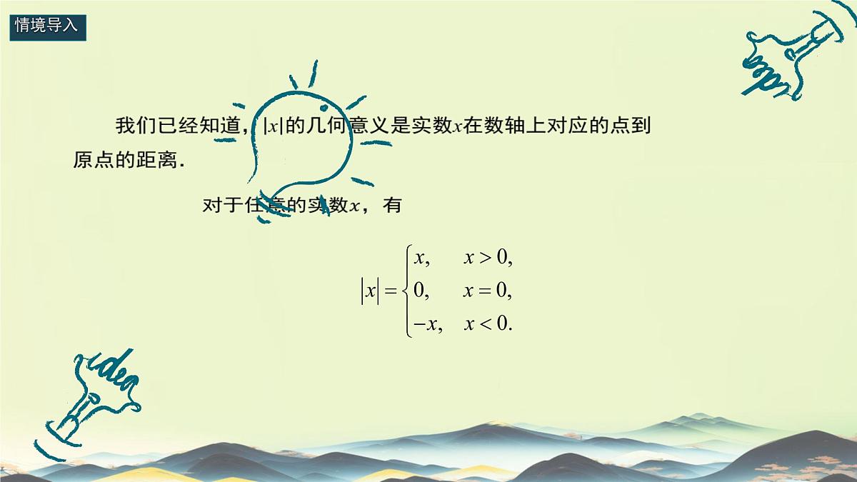中职  数学  苏教版（中职）  第一册2.4 含绝对值的不等式 课件第2页