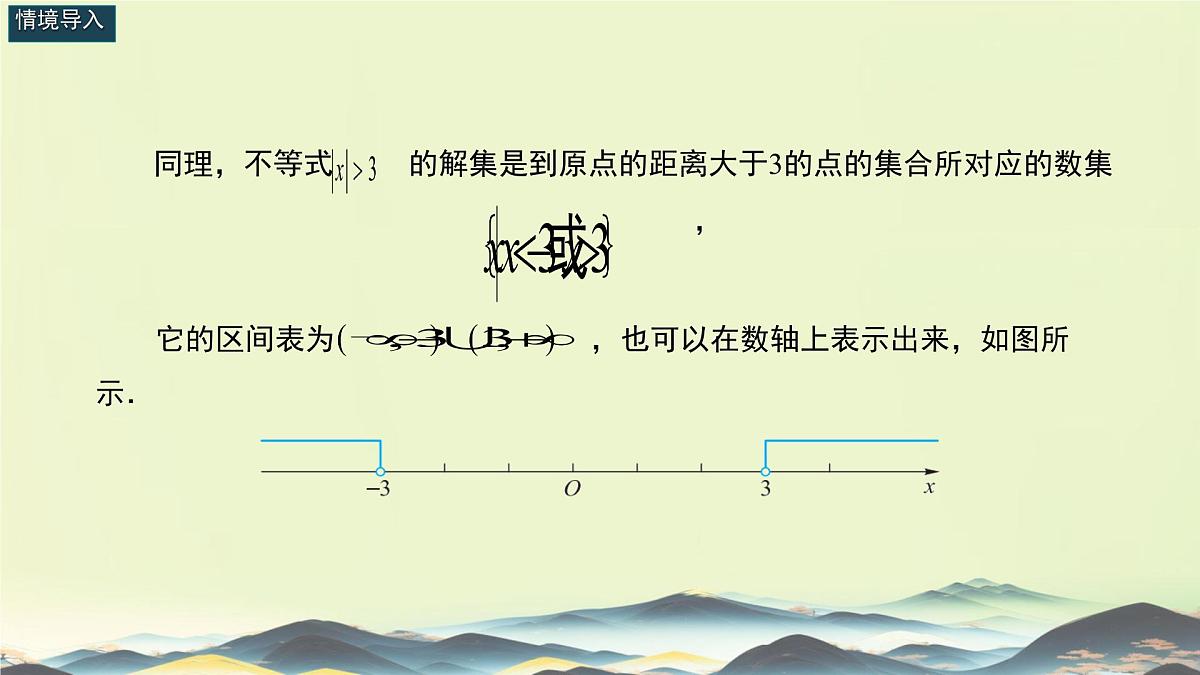 中职  数学  苏教版（中职）  第一册2.4 含绝对值的不等式 课件第5页