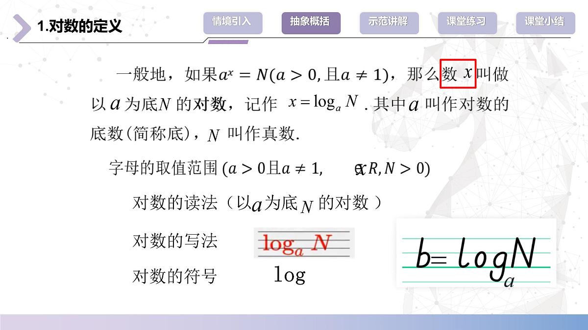 中职 数学 高教版（中职） 基础模块上册4.3.1 对数的概念 课件第6页