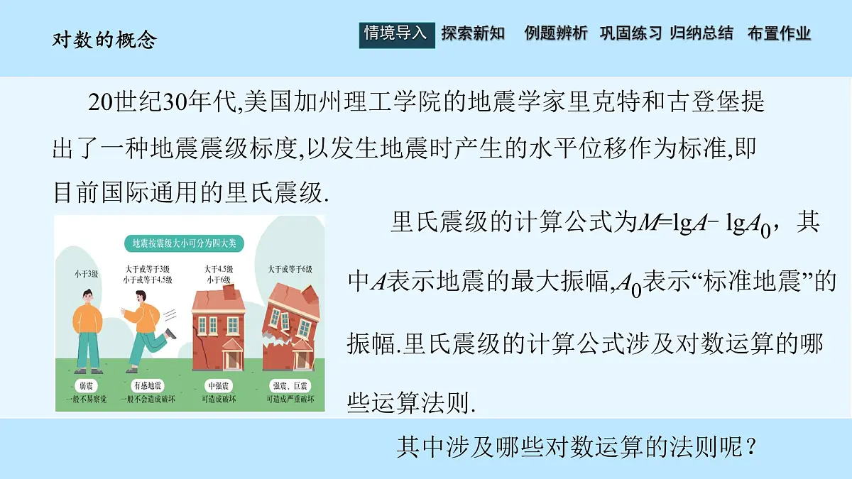 中职 数学 高教版（中职） 基础模块上册4.3.2 对数的运算 课件第3页