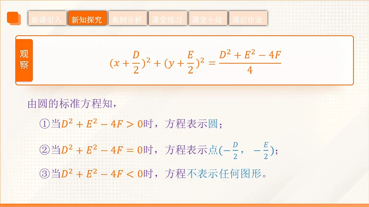 高教版2023修订版·高教版基础模块 6.4.2 圆的一般方程 课件第8页