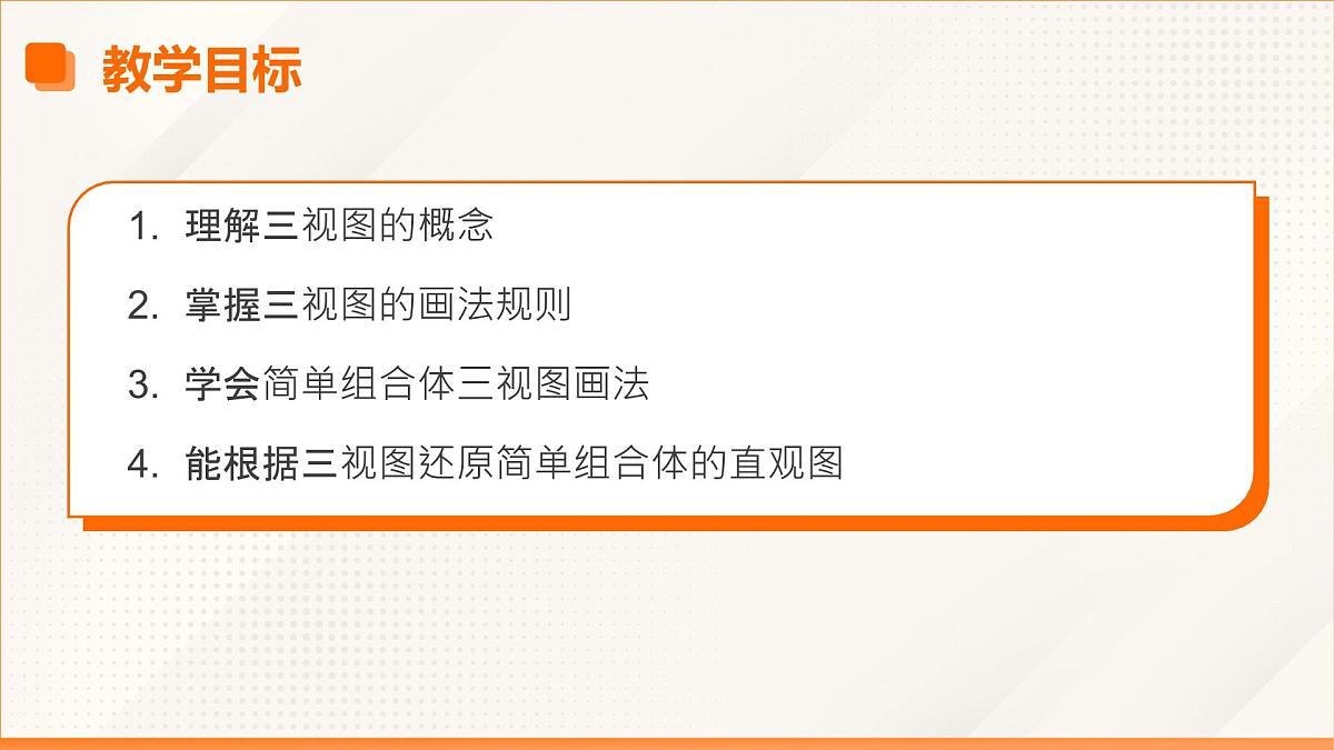高教版2023修订版·高教版基础模块 7.3 简单几何体的三视图 课件第3页