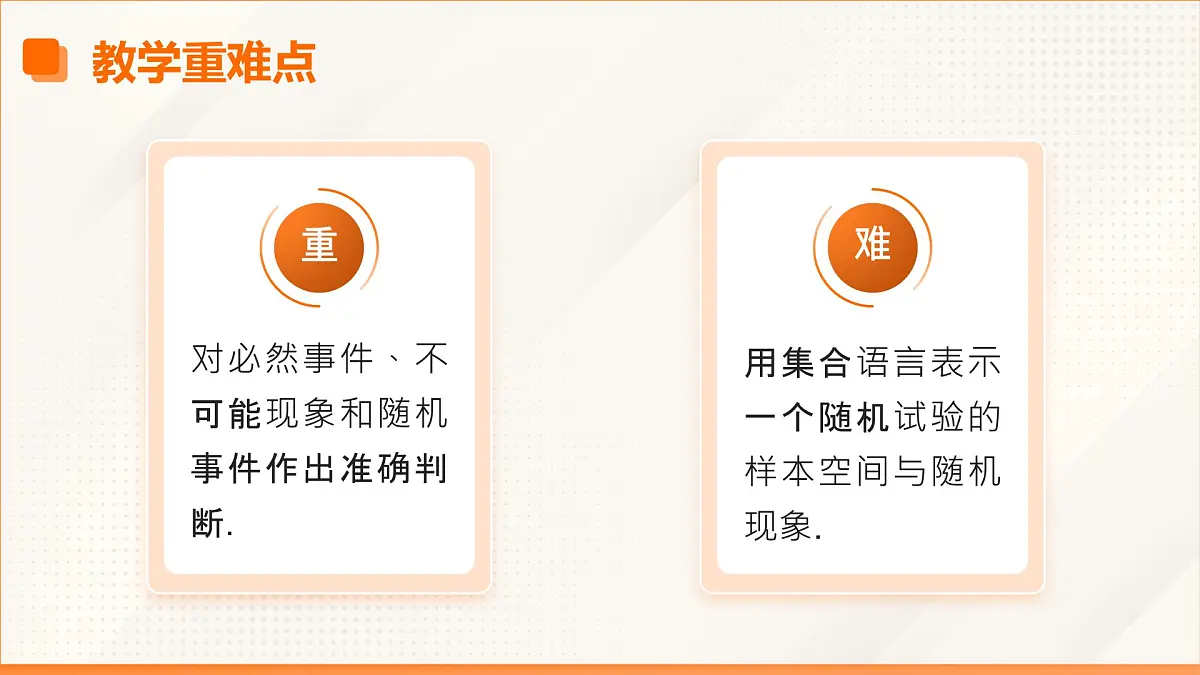 高教版2023修订版·高教版基础模块 8.1.1 随机事件的概念 课件第4页