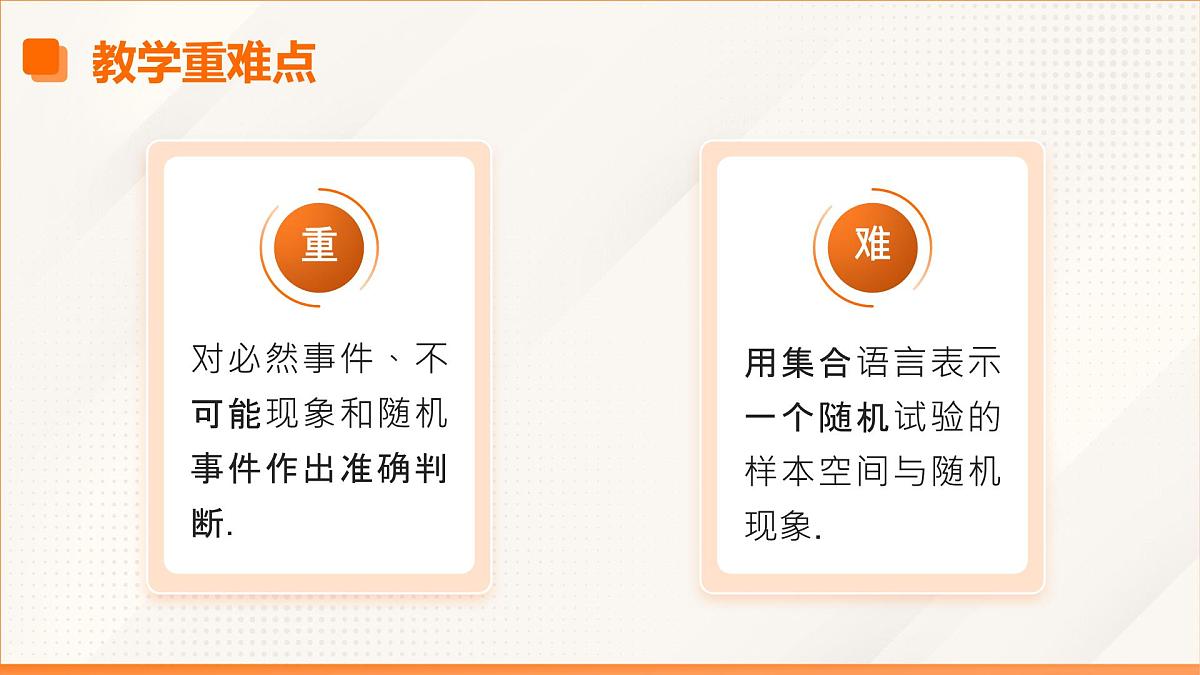 高教版2023修订版·高教版基础模块 8.1.1 随机事件的概念 课件第4页
