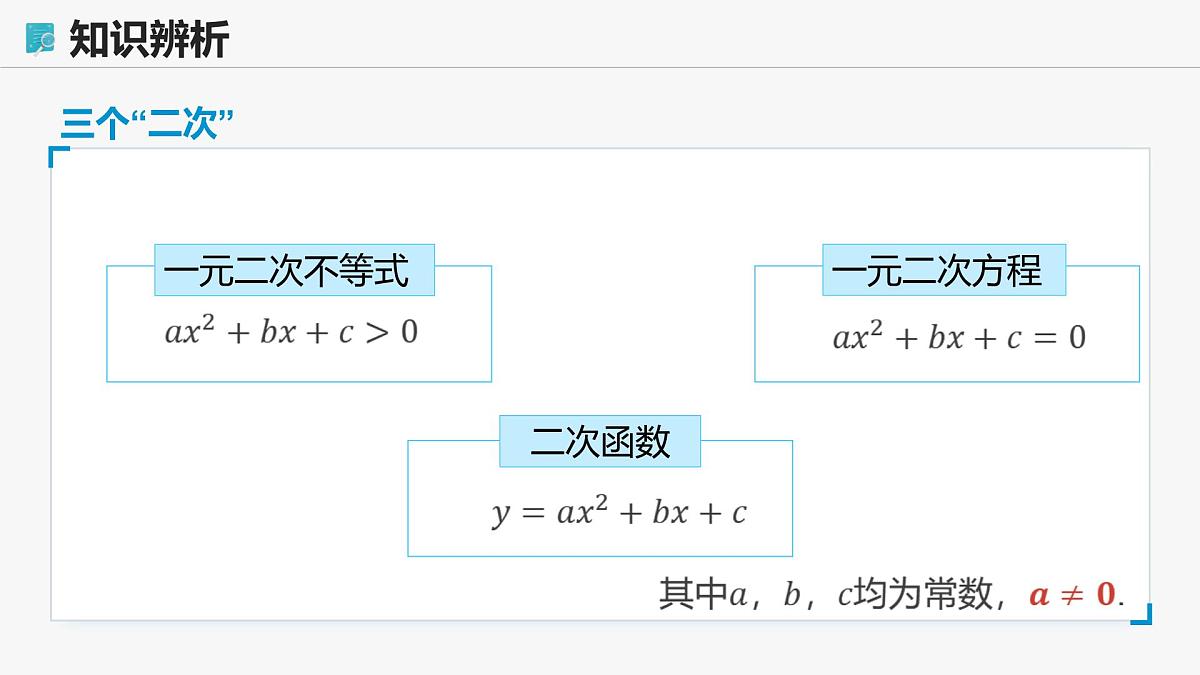 高教版基础模块 2.3 一元二次不等式 课件第7页