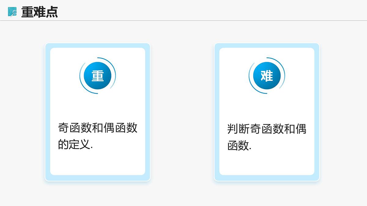 高教版基础模块 3.3.2 函数的奇偶性 课件第3页