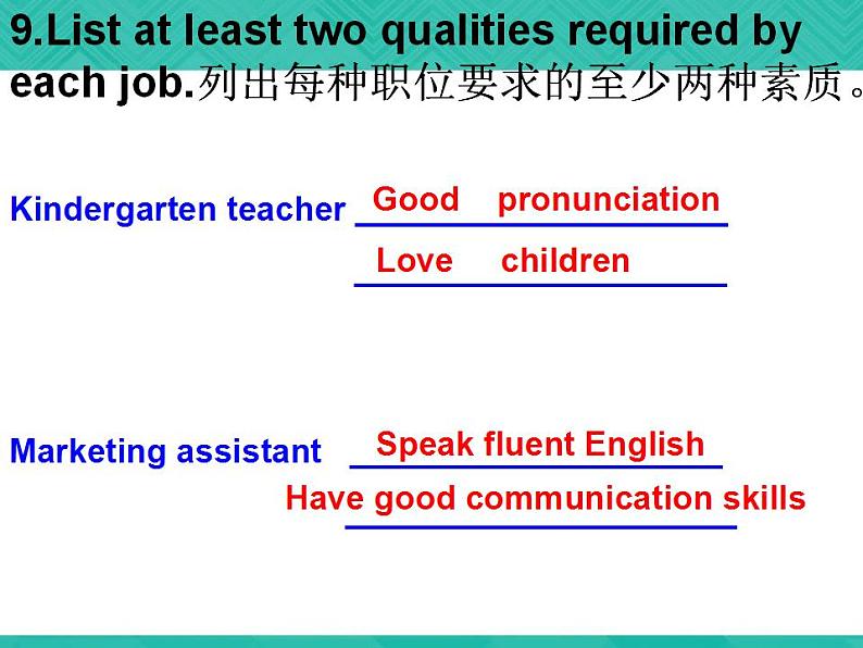 第2册-Unit 3《Have you ever done a part...》ppt课件4第5页