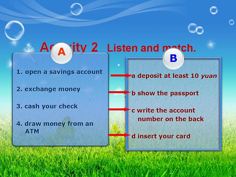第3册-Unit 2《How to open a savings account》ppt课件607