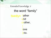 【语文版】中职英语基础模块上册：Unit 2《Family》ppt课件（1）