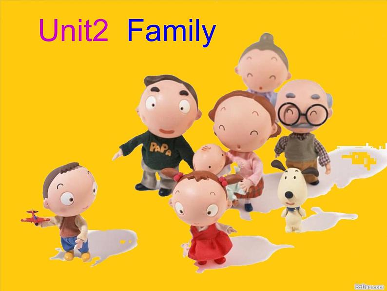 【语文版】中职英语基础模块上册：Unit 2《Family》ppt课件（2）第2页