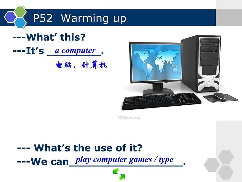 【语文版】中职英语基础模块上册：Unit 7《Computers》ppt课件（2）04