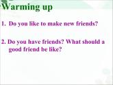 【语文版】中职英语基础模块上册：Unit 11《Friendship》ppt课件（1）