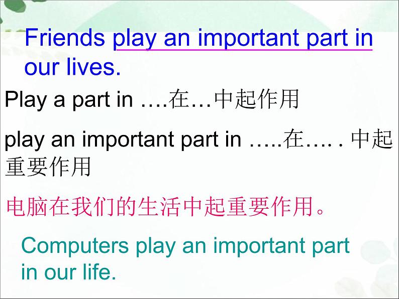 【语文版】中职英语基础模块上册：Unit 11《Friendship》ppt课件（1）08