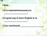 【语文版】中职英语基础模块下册：Unit 3《English Study》ppt课件（3）