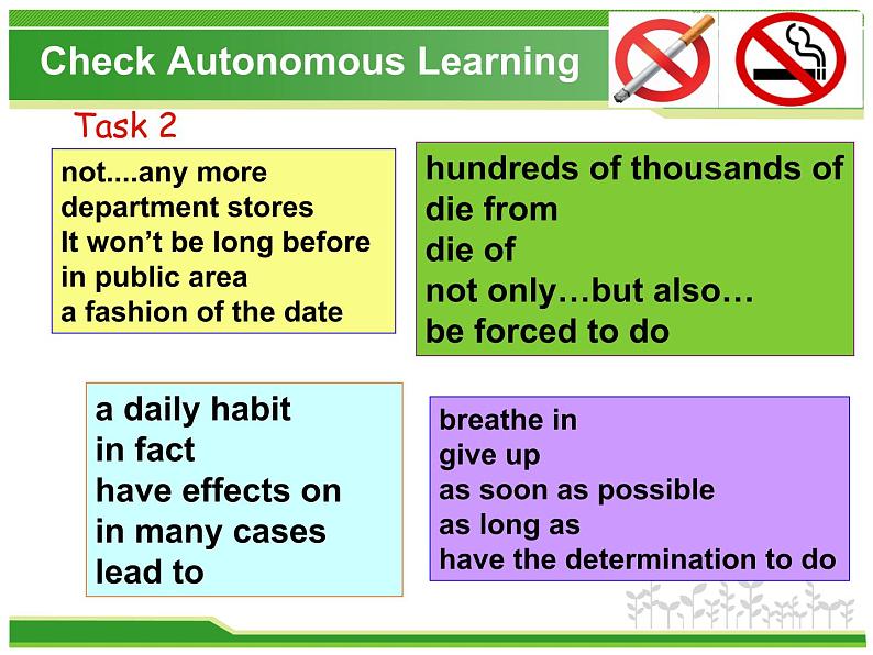 【语文版】中职英语基础模块下册：Unit 7《Health》ppt课件（3）第6页