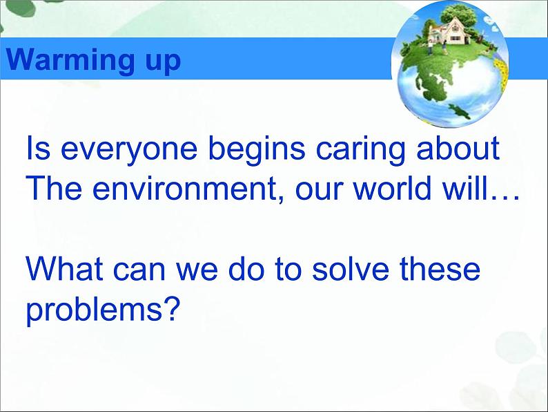 【语文版】中职英语基础模块下册：Unit 10《Environment》ppt课件（3）02