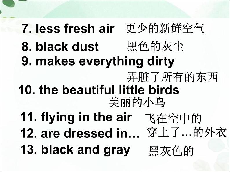 【语文版】中职英语基础模块下册：Unit 10《Environment》ppt课件（3）08