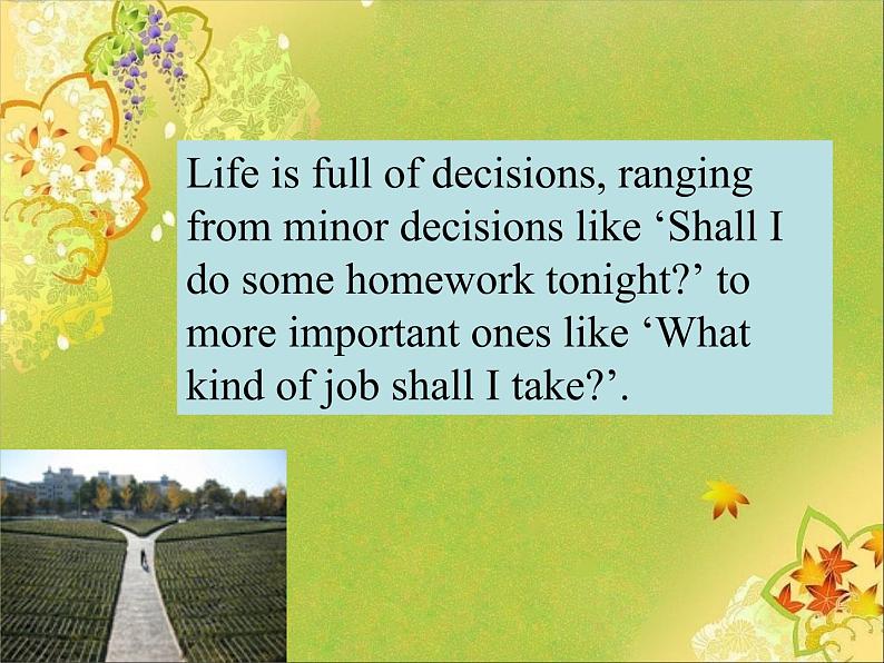 【语文版】中职英语拓展模块：Unit 2《Making Choices in Life》ppt课件（2）04